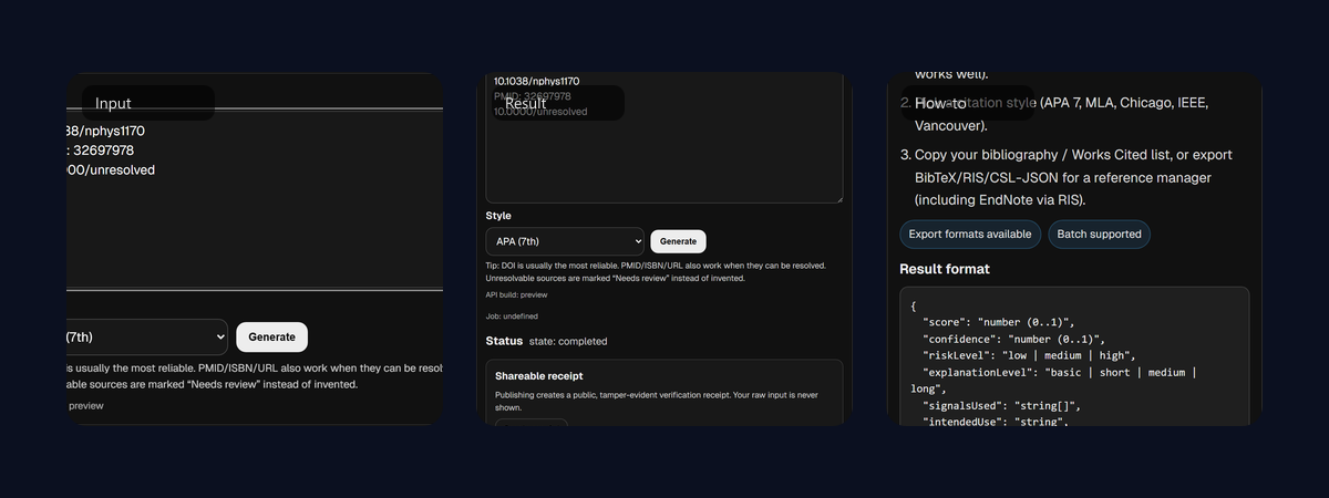 Citation Generator preview