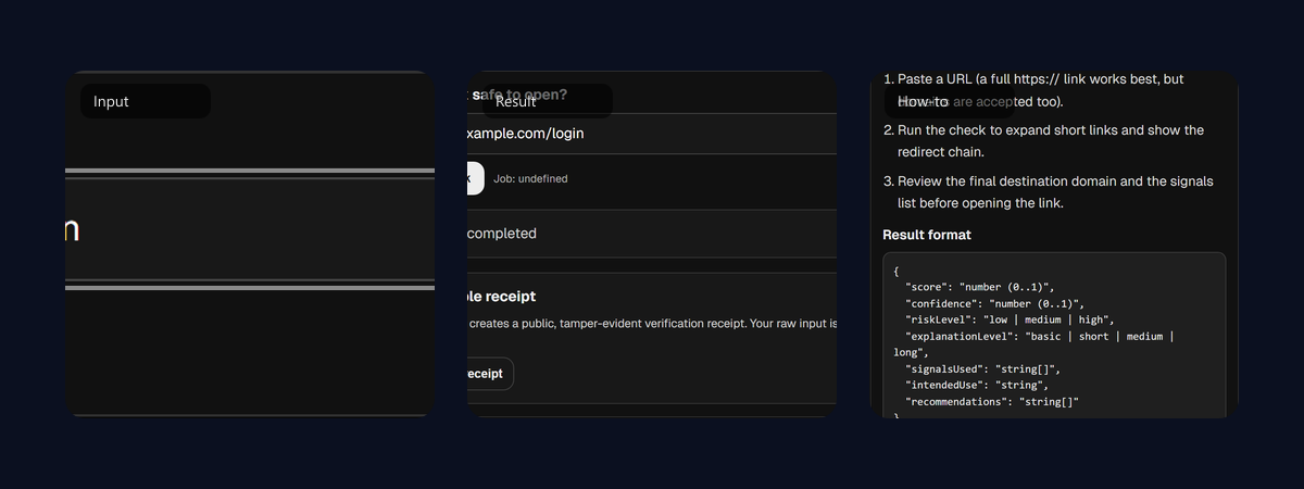 Link Safety Verifier preview
